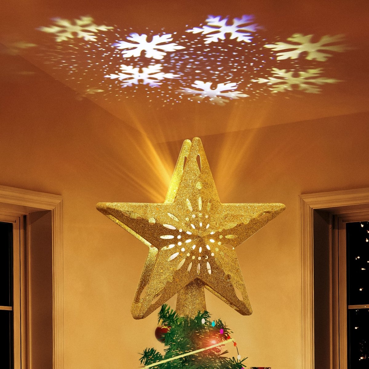 Christmas Tree Topper Projector | PopFun
