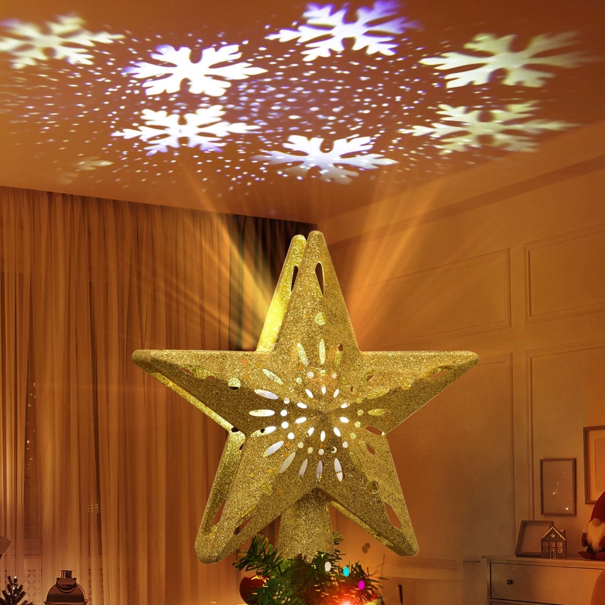 Christmas Tree Topper Projector - PopFun