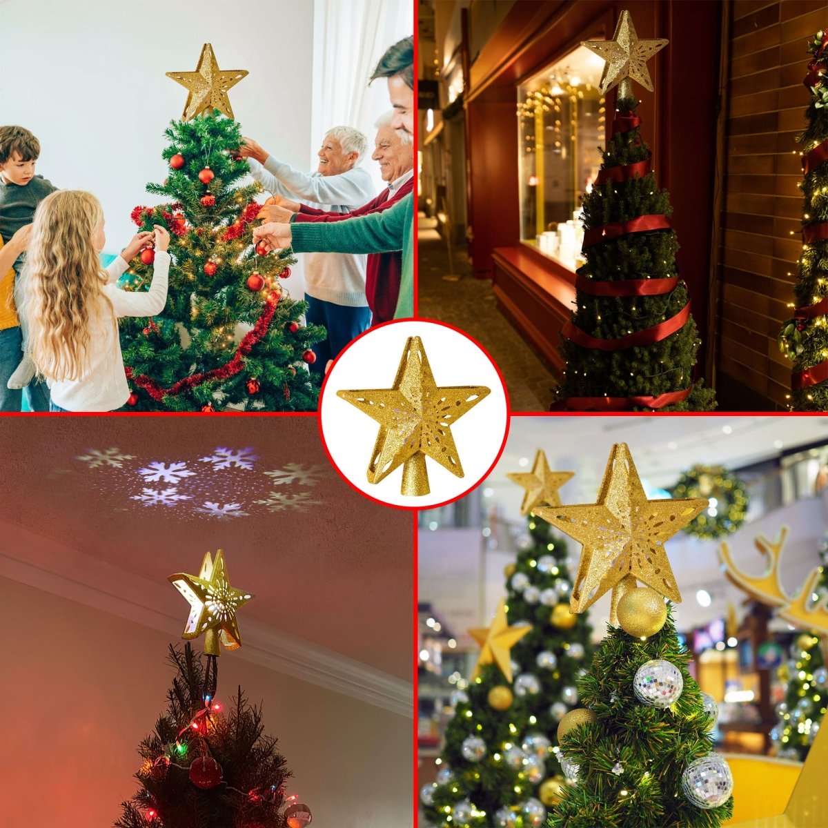 Christmas Tree Topper Projector | PopFun
