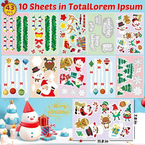 Christmas Window Decorations - PopFun