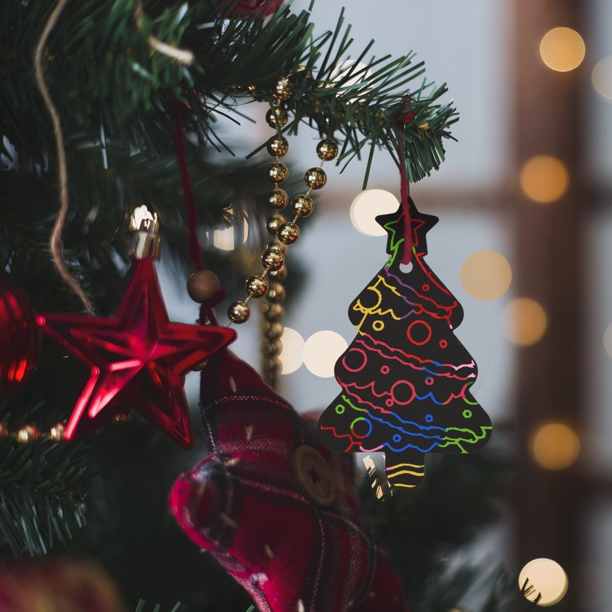 Colorful Christmas Scratch Art - PopFun