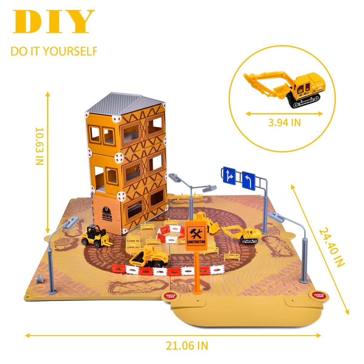 Construction Building Kit Toyset - PopFun