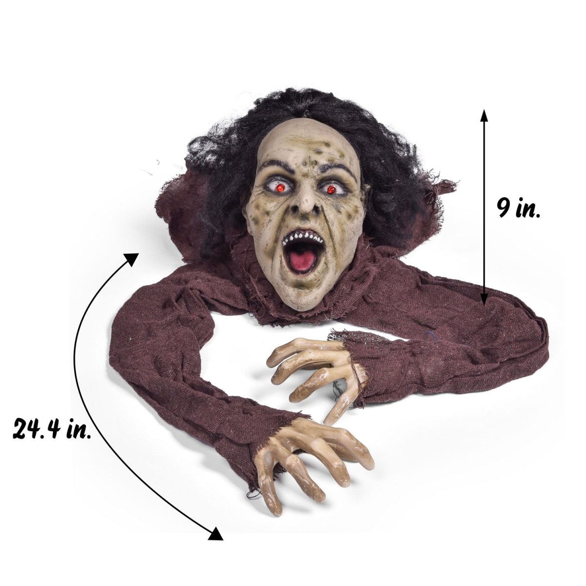 Crawling Groundbreaker Zombie - PopFun