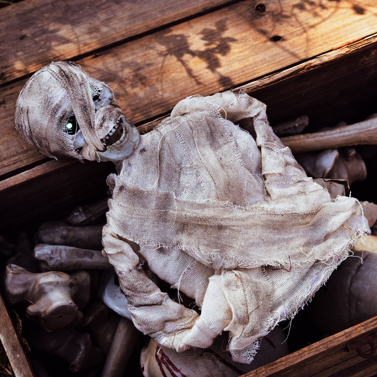 Crawling Halloween Mummy - PopFun