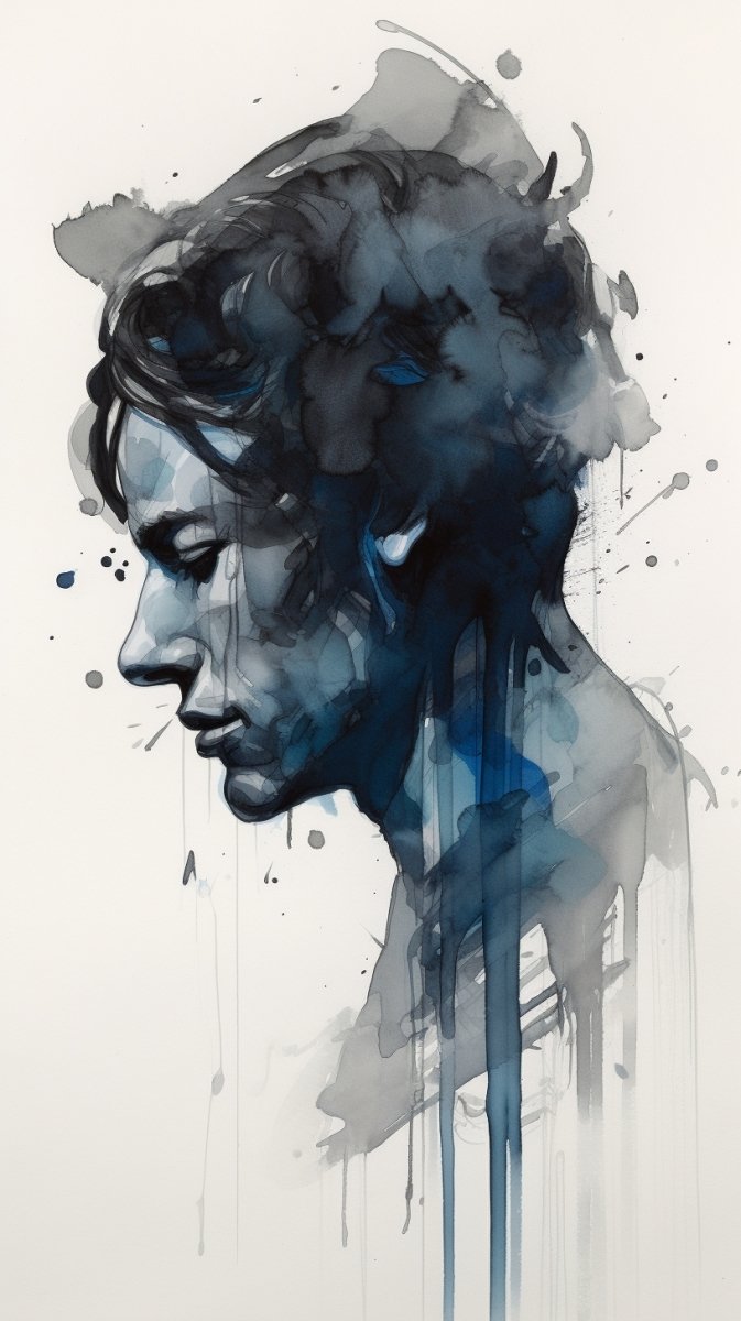 Digital Wallpaper: Watercolor Silence - PopFun