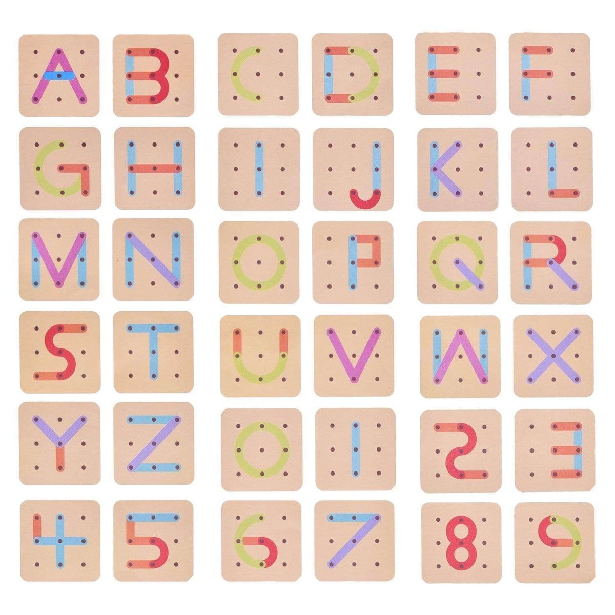 Early Learner Wooden Construction Puzzle - PopFun