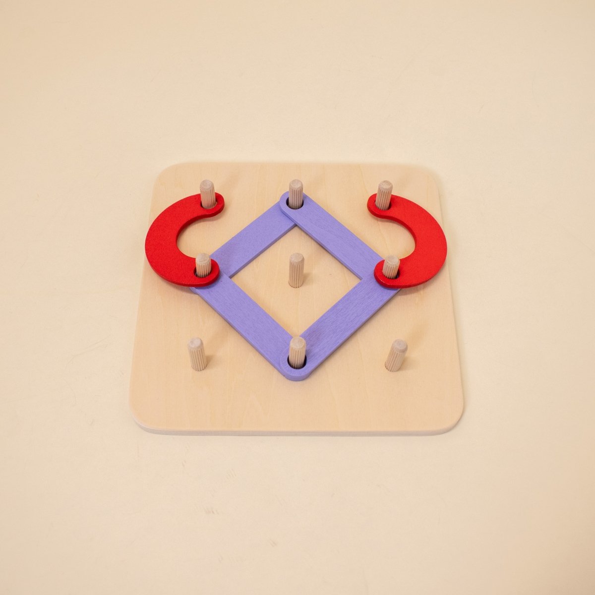 Early Learner Wooden Construction Puzzle - PopFun