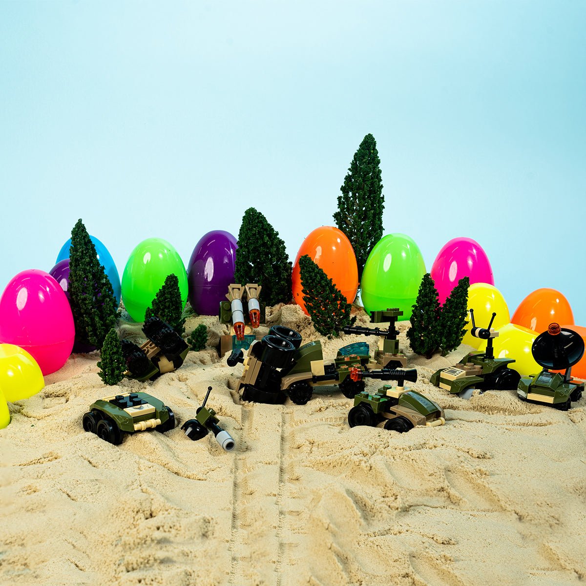 Easter Egg Army Toys - PopFun