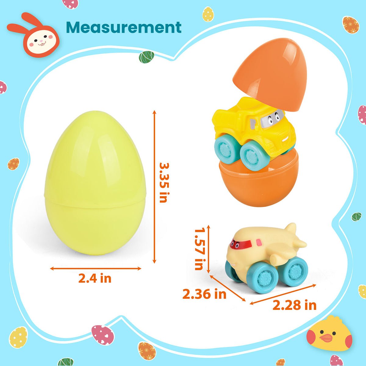 Easter Egg Cartoon Cars - PopFun