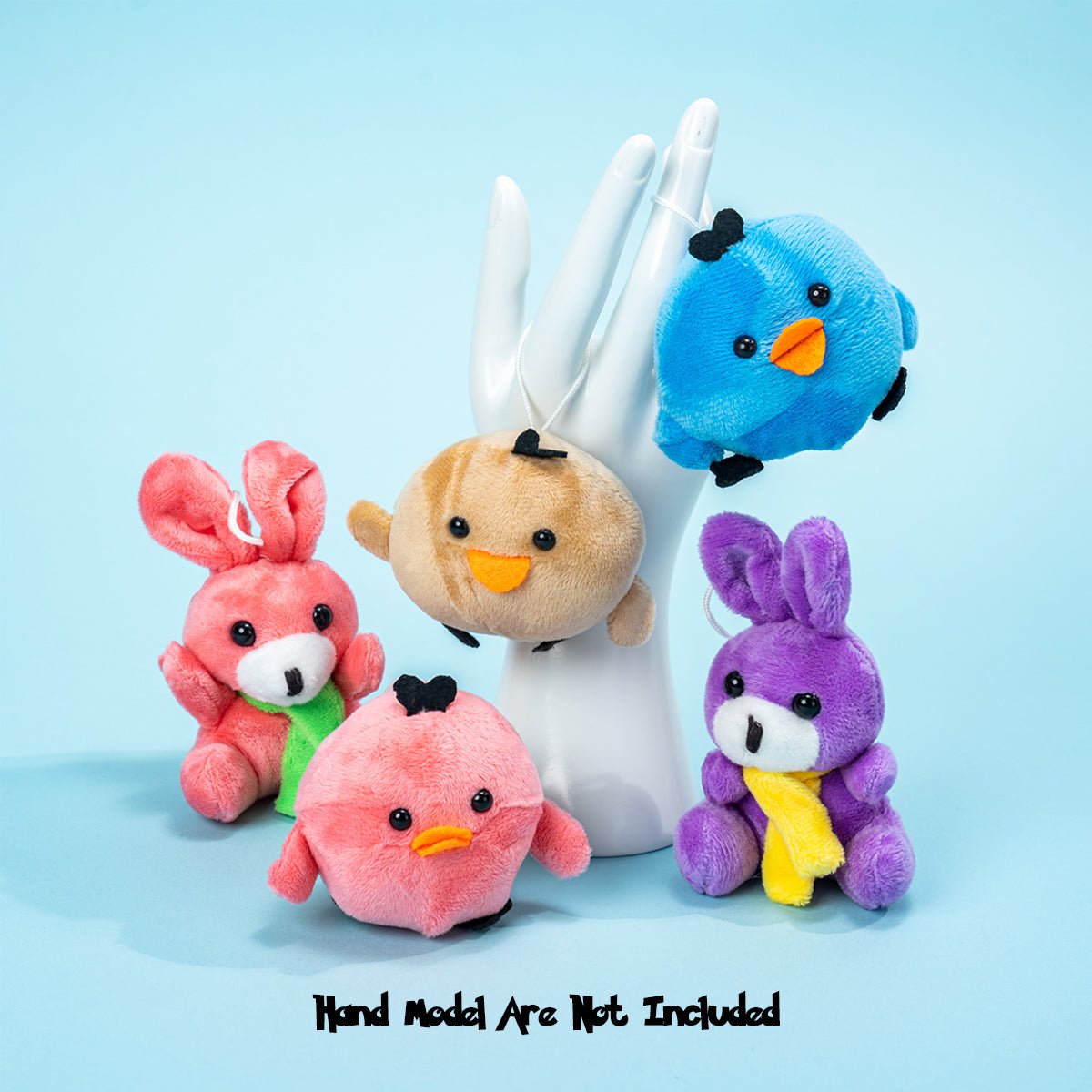 Easter Egg Prefilled With Bunny and Chicken Plush 12 Pcs - PopFun