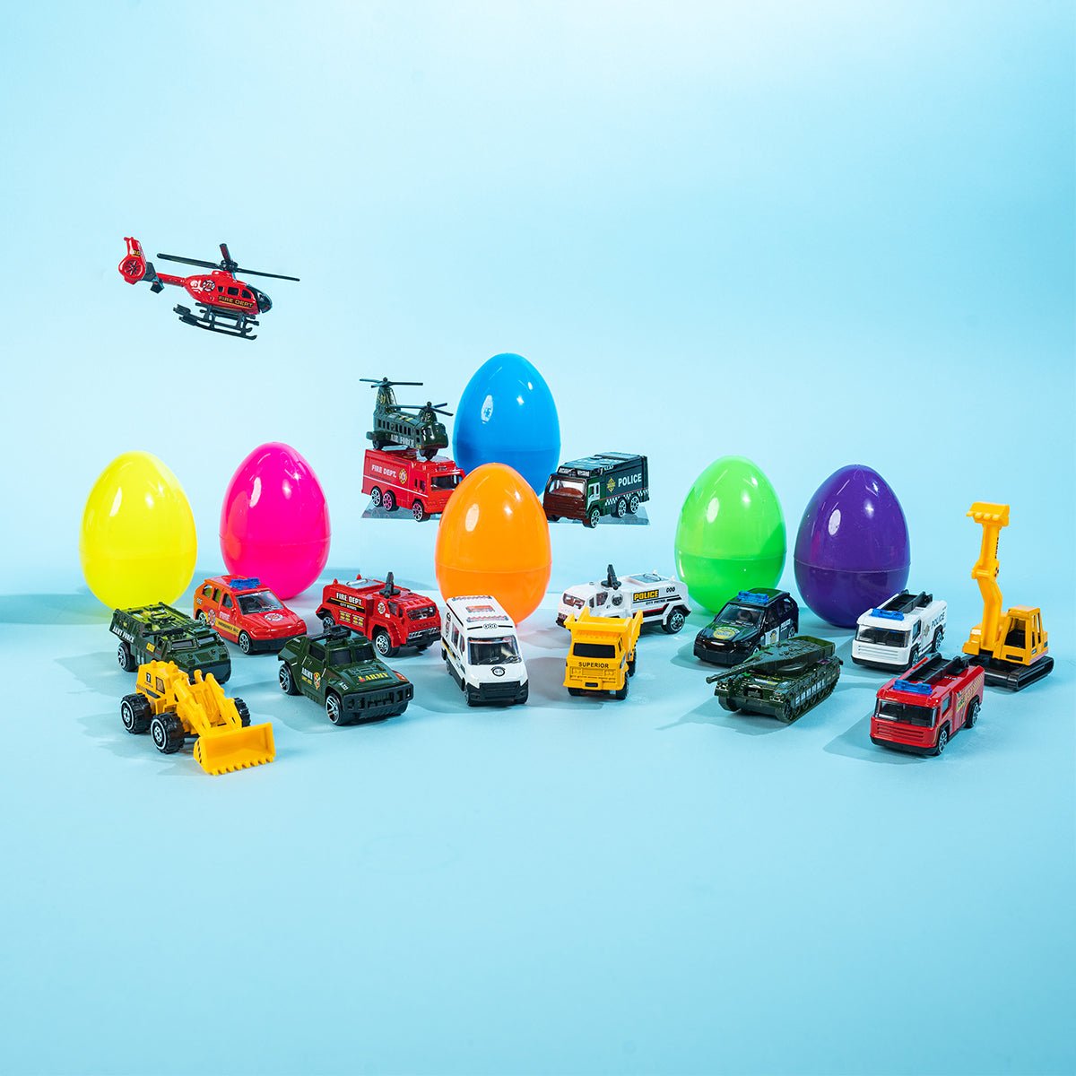 Easter Egg Surprise Toy Cars - PopFun