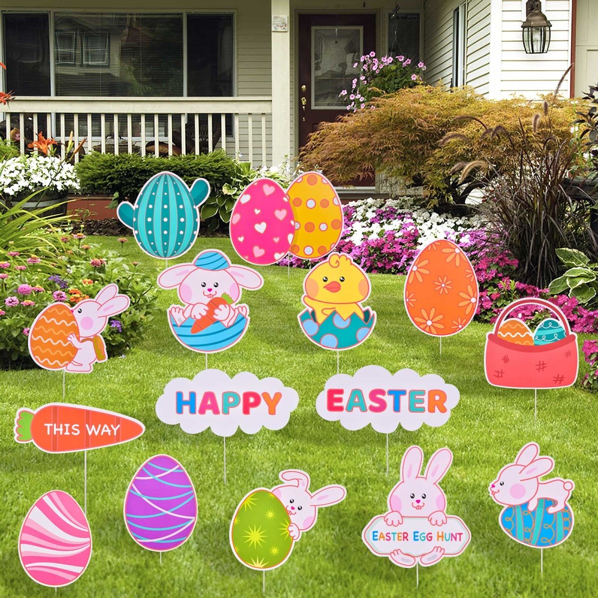 Easter Egg Yard Signs - PopFun