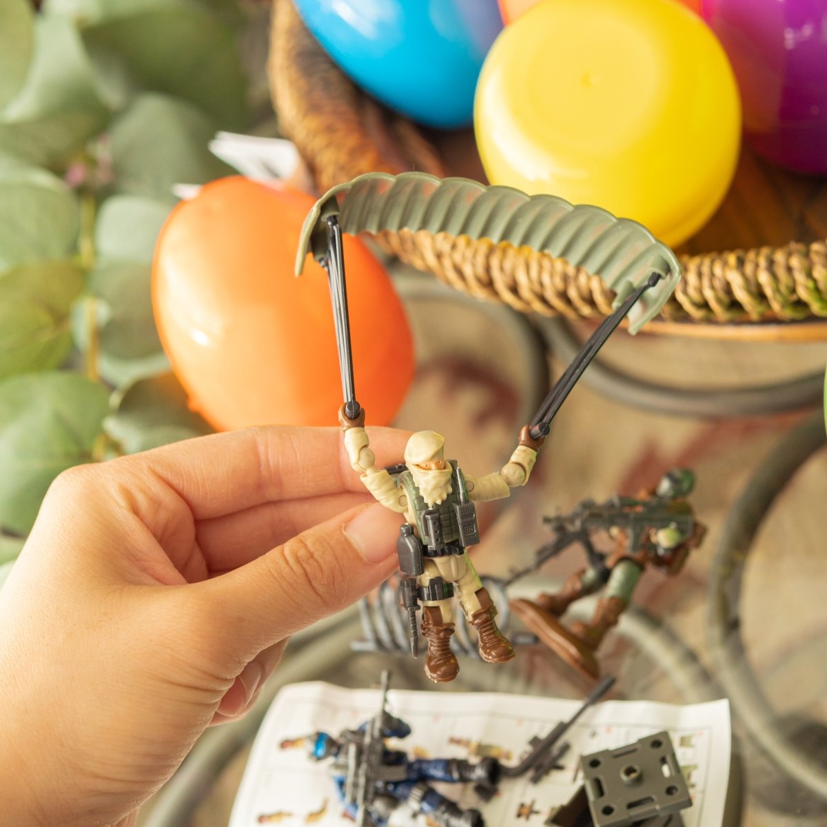 Easter Eggs Prefilled with Army Men Action Figures 18 Pcs - PopFun