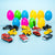 Easter Eggs Prefilled with Assorted Vehicle Toys 12 Pcs - PopFun