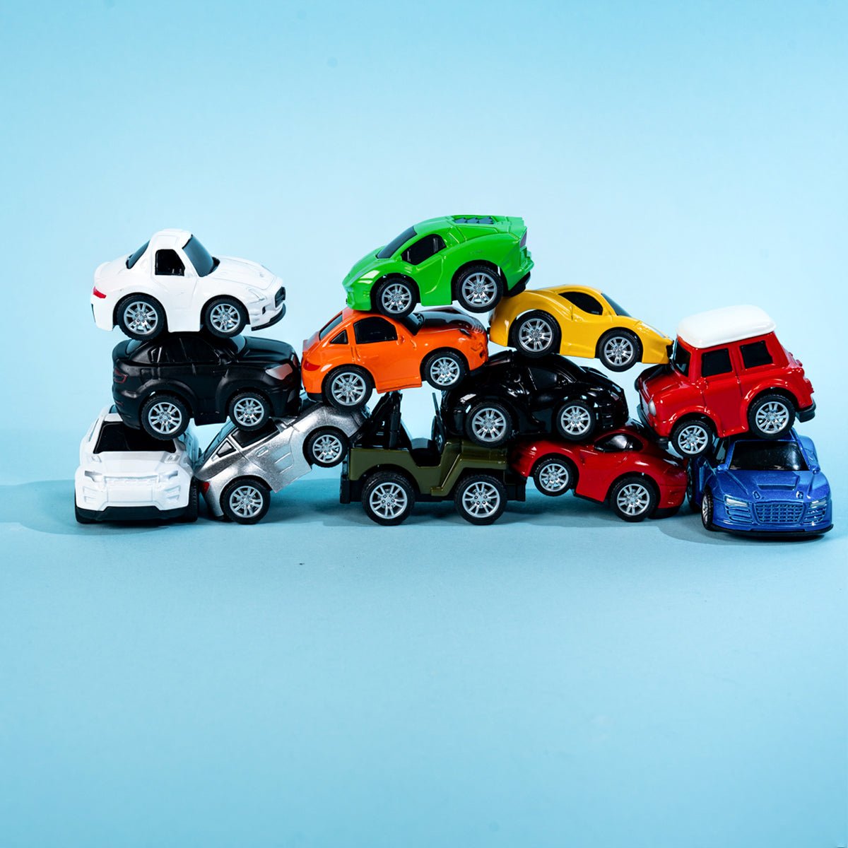 Easter Eggs Prefilled with Diecast Cars 12 PCs - PopFun
