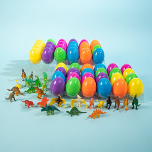 Easter Eggs Prefilled with Dinosaur Toys 48 Pcs - PopFun