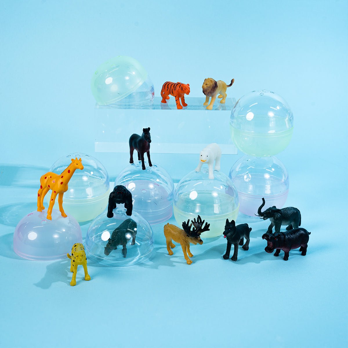Easter Eggs with Animal Figures Toys - PopFun