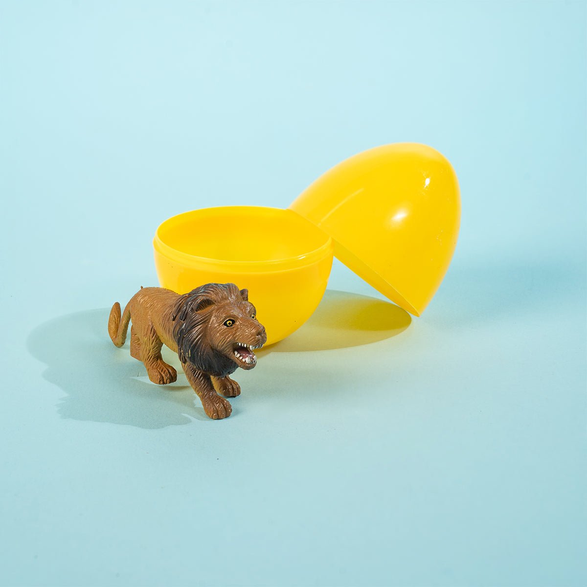 Easter Eggs with Wild Animal Figures - PopFun