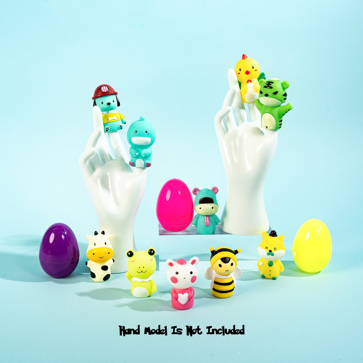 Easter Finger Puppet with Eggs - PopFun