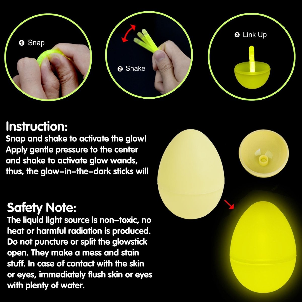 Easter Glow Eggs Kit - PopFun