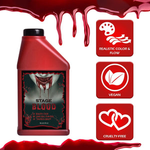 Fake Blood Solution 2 Bottles - PopFun