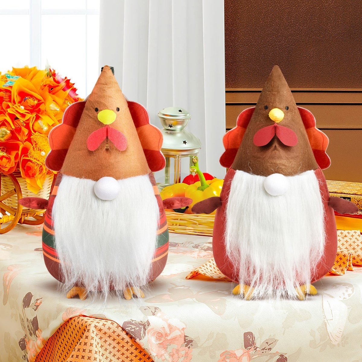 Fall Gnomes Decorations for Home 2 pcs - Wholesale - PopFun