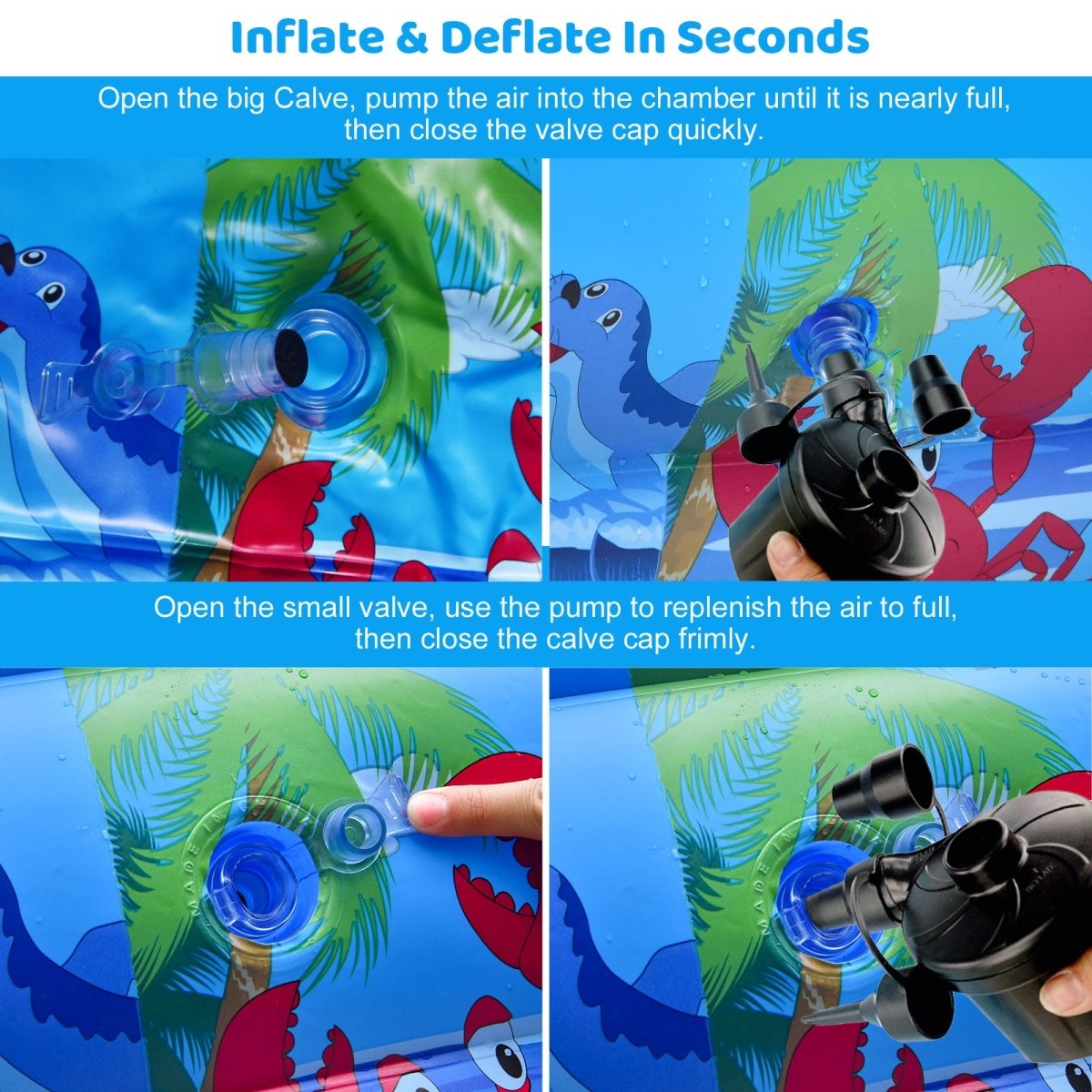 Family Inflatable Pool - PopFun