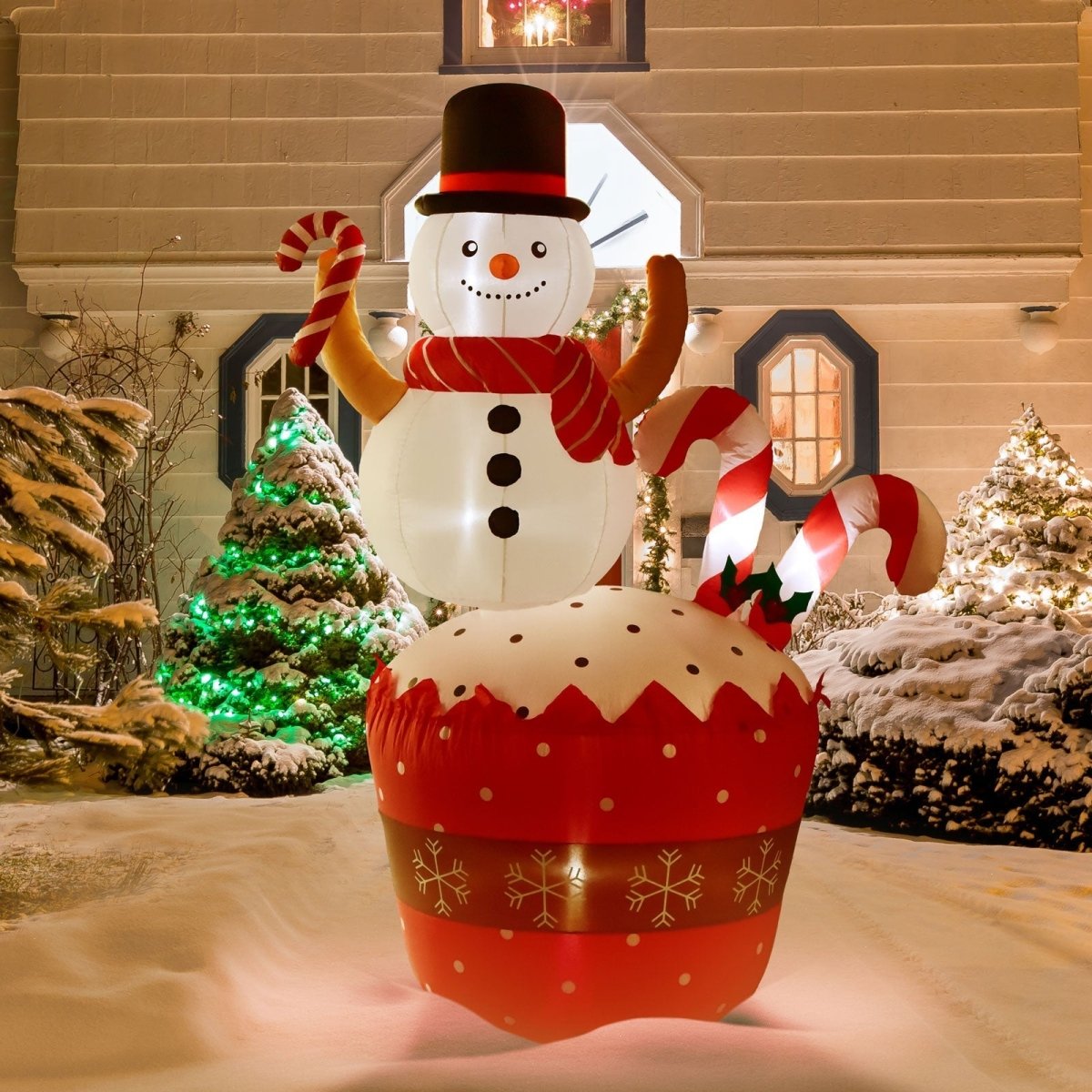 Festive Frosty Holiday Inflatable-Wholesale - PopFun
