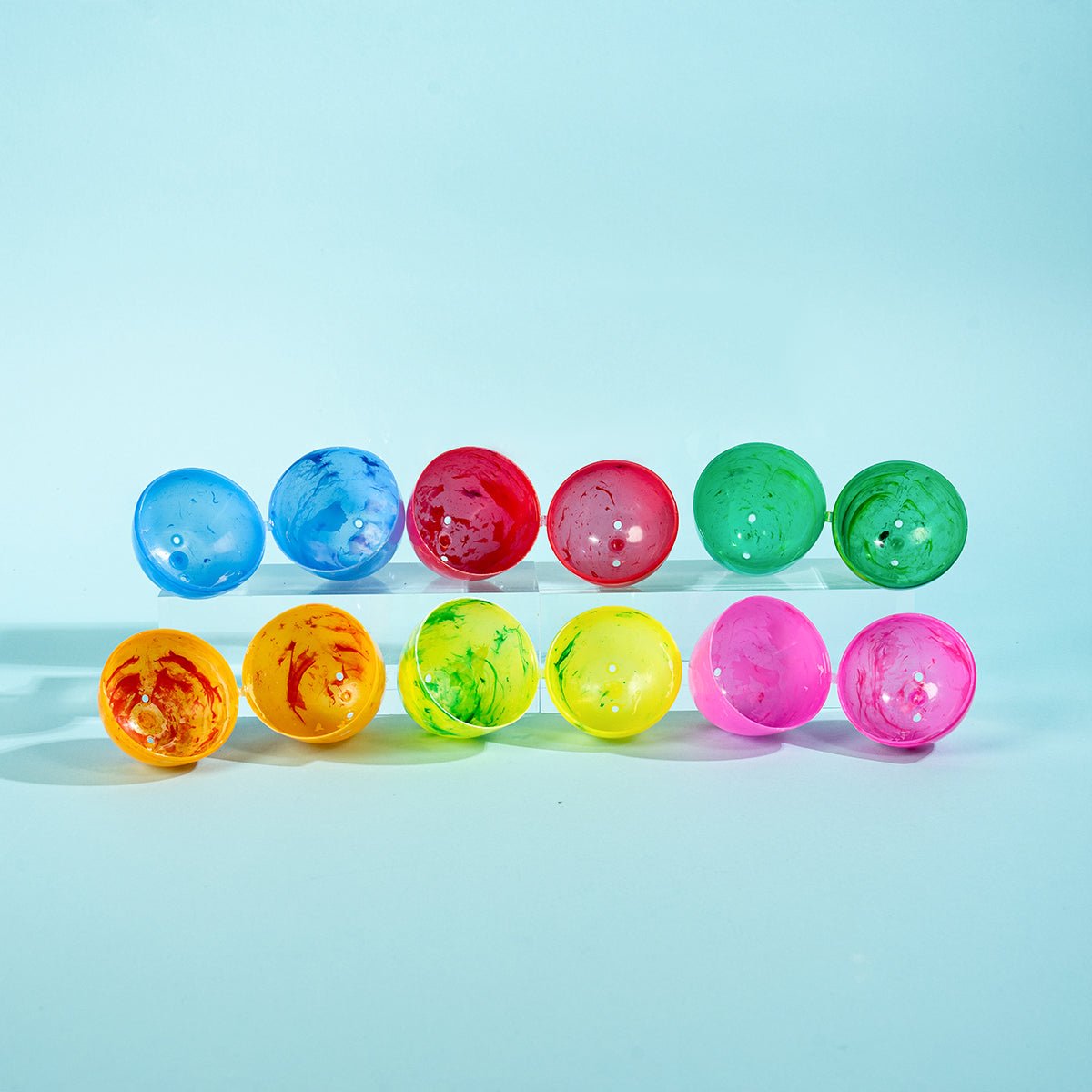 Fillable Galaxy Easter Eggs Bulk 30 Pcs - PopFun