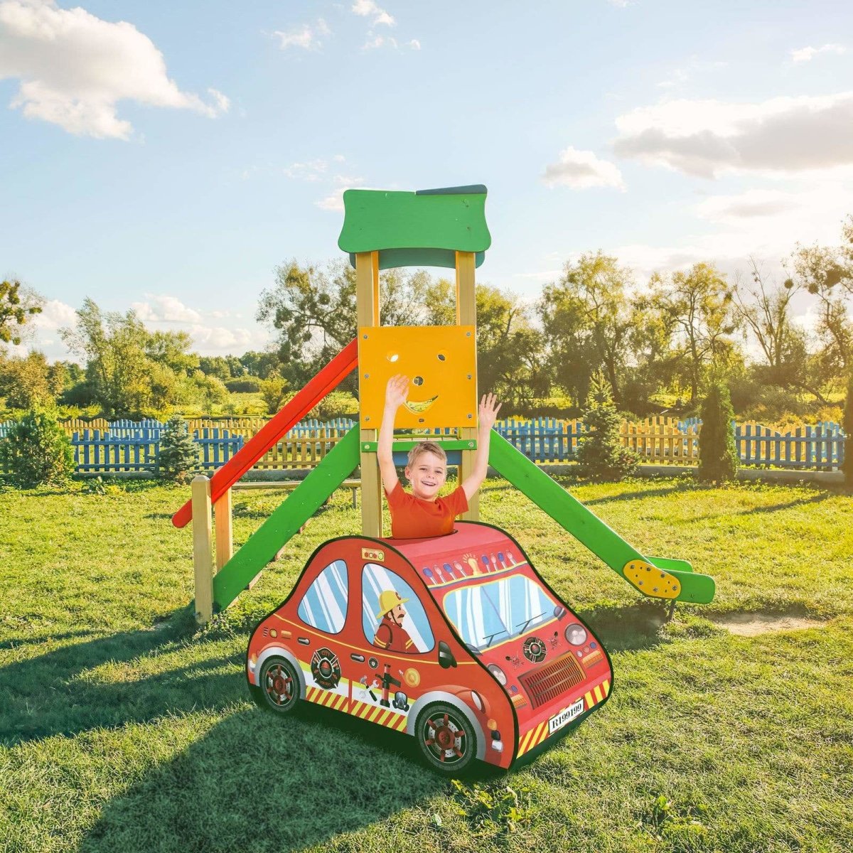 Fire Responder Play Tent - PopFun
