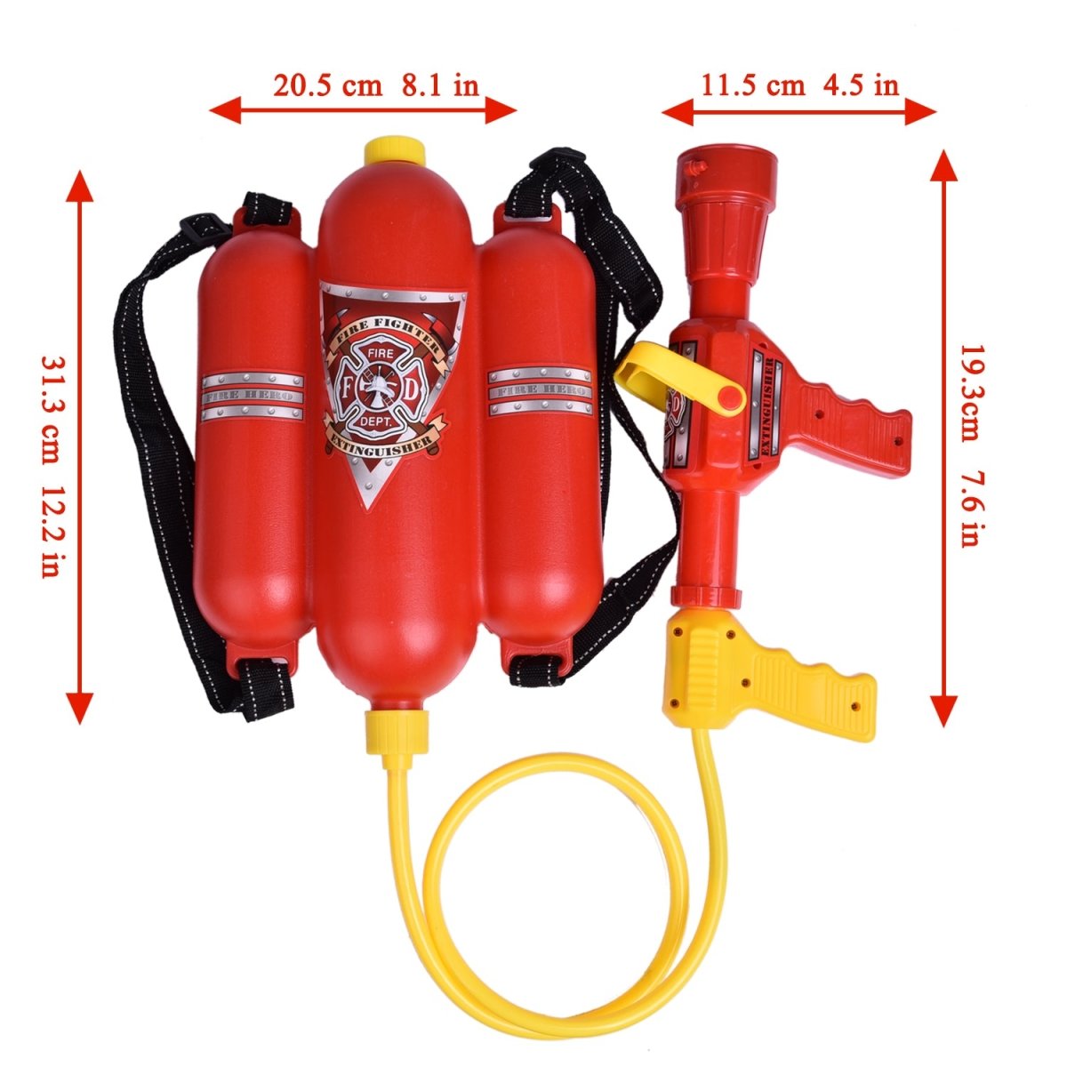 Fireman Backpack Water Blaster - PopFun