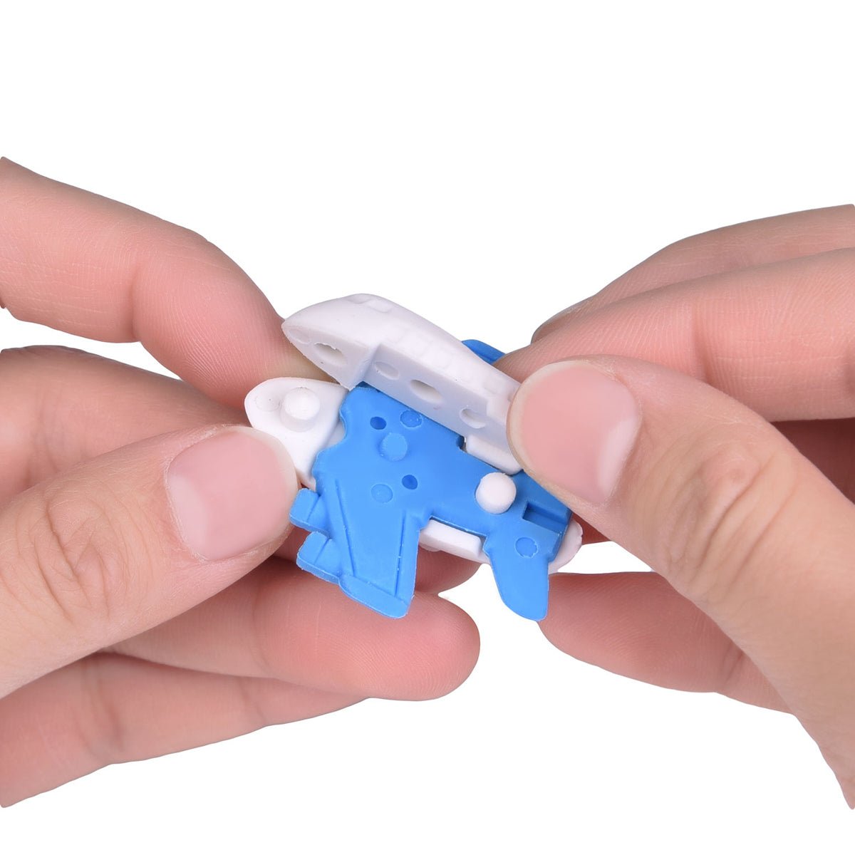 Food & Animal Erasers in Easter Eggs 72 Pcs - PopFun