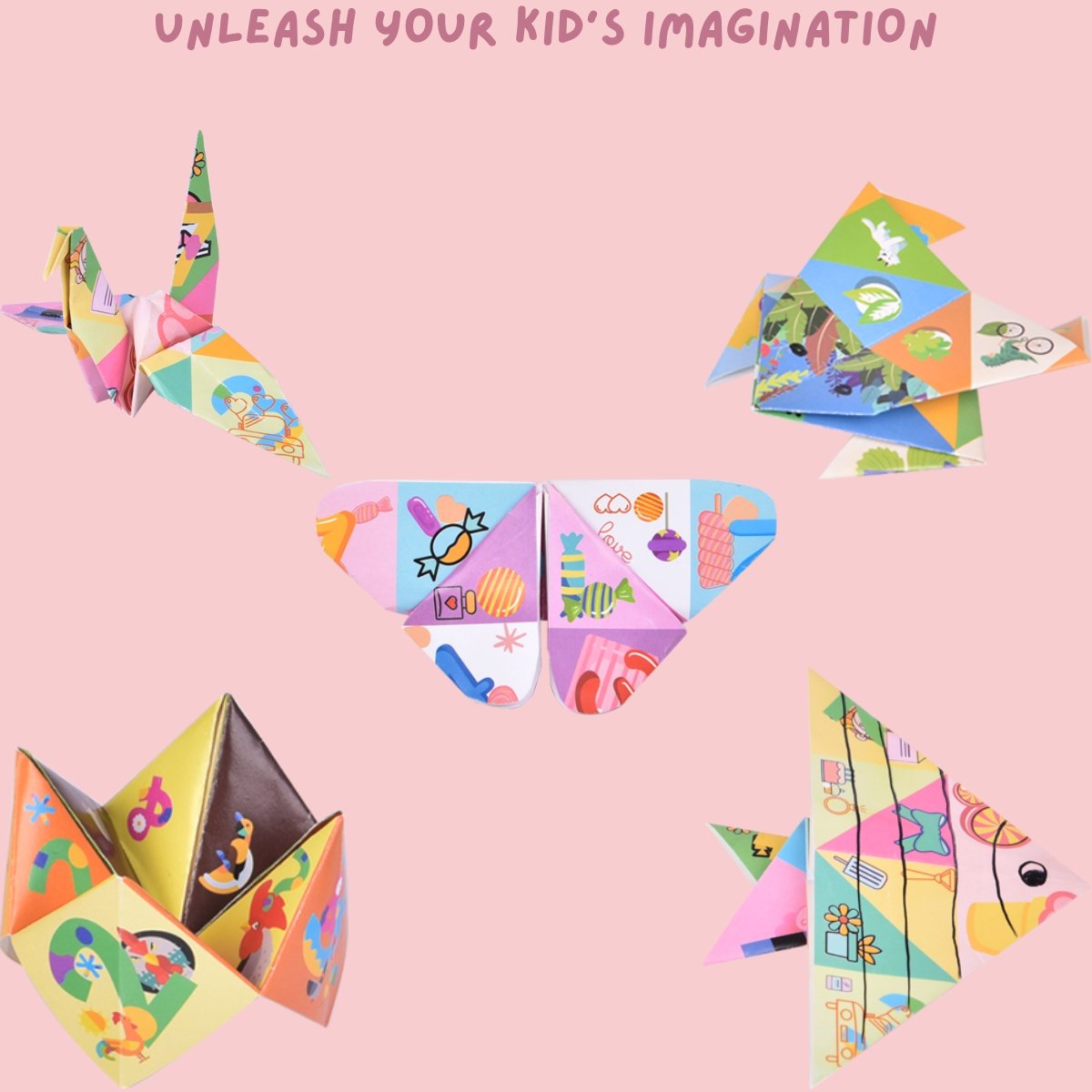 Fortune Teller Origami - PopFun