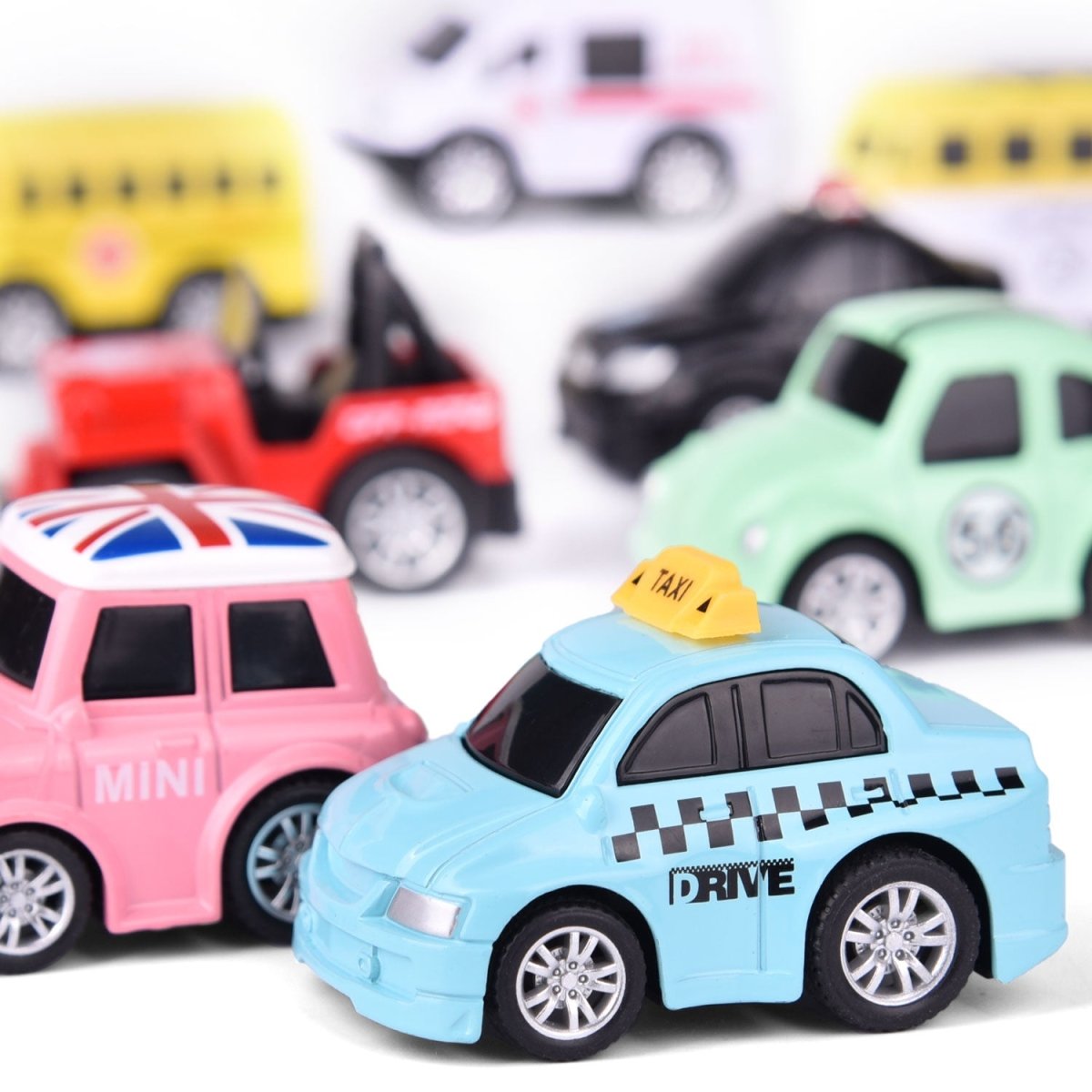Friction Toy Cars for Toddlers - PopFun