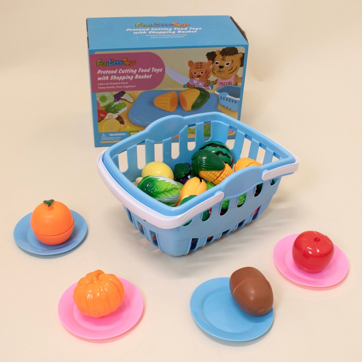 Fruits and Vegetables Play Set - PopFun
