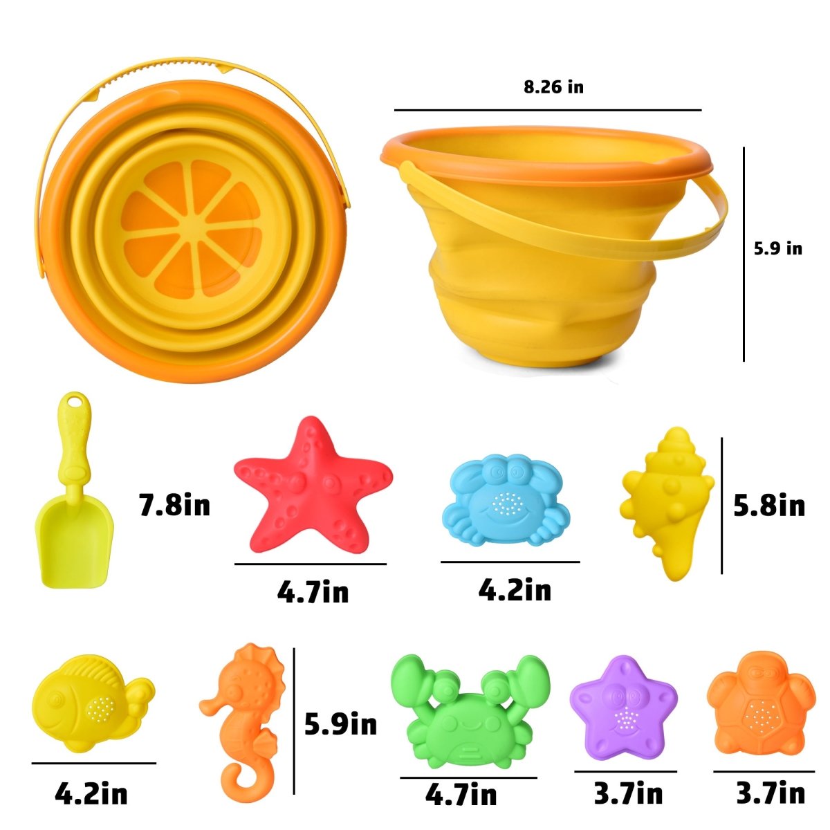 Fruity Beach Toys Bundle - PopFun