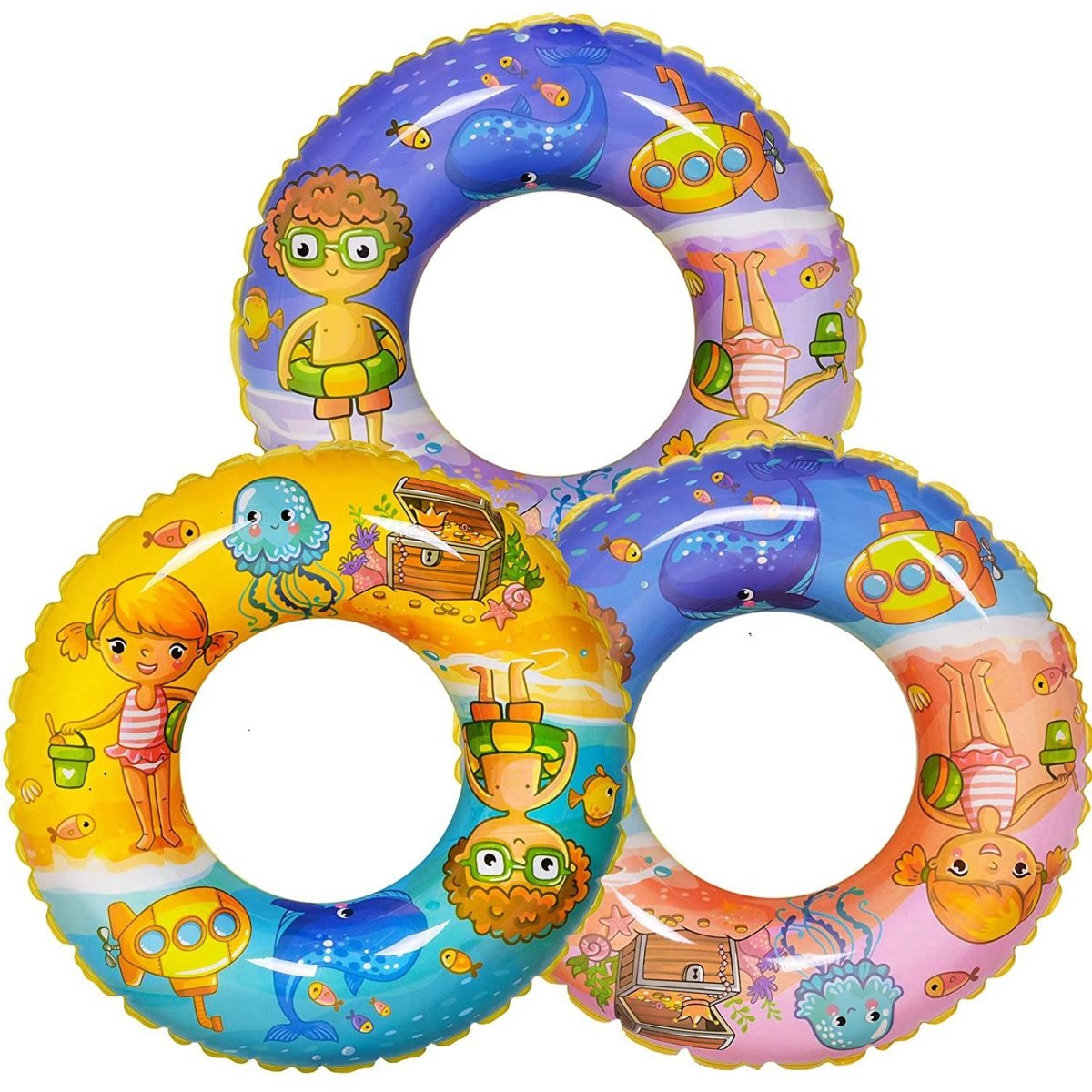 Funny Inflatable Pool Tubes - PopFun