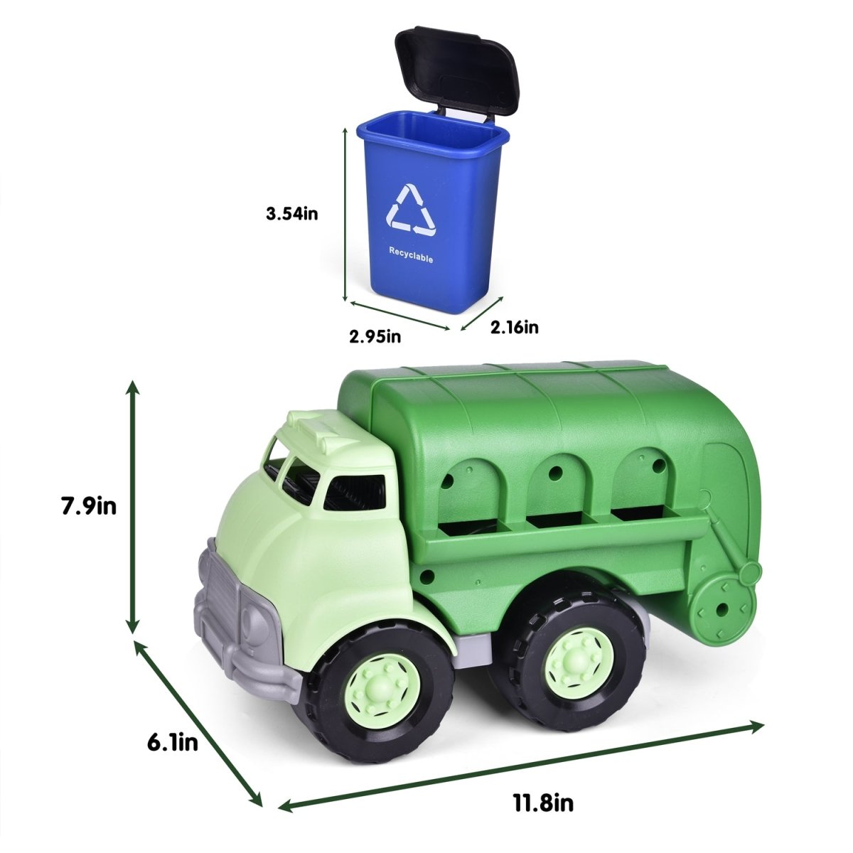 Garbage Truck Playset - PopFun