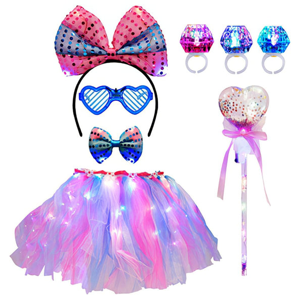 Girls LED Fairy Costume Set