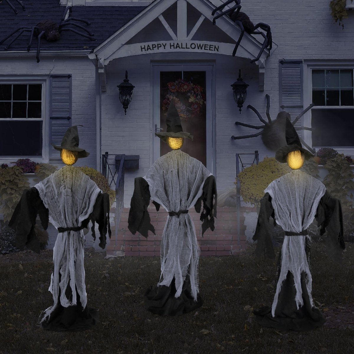 Glowing Halloween Witch Decor 3 pcs - PopFun