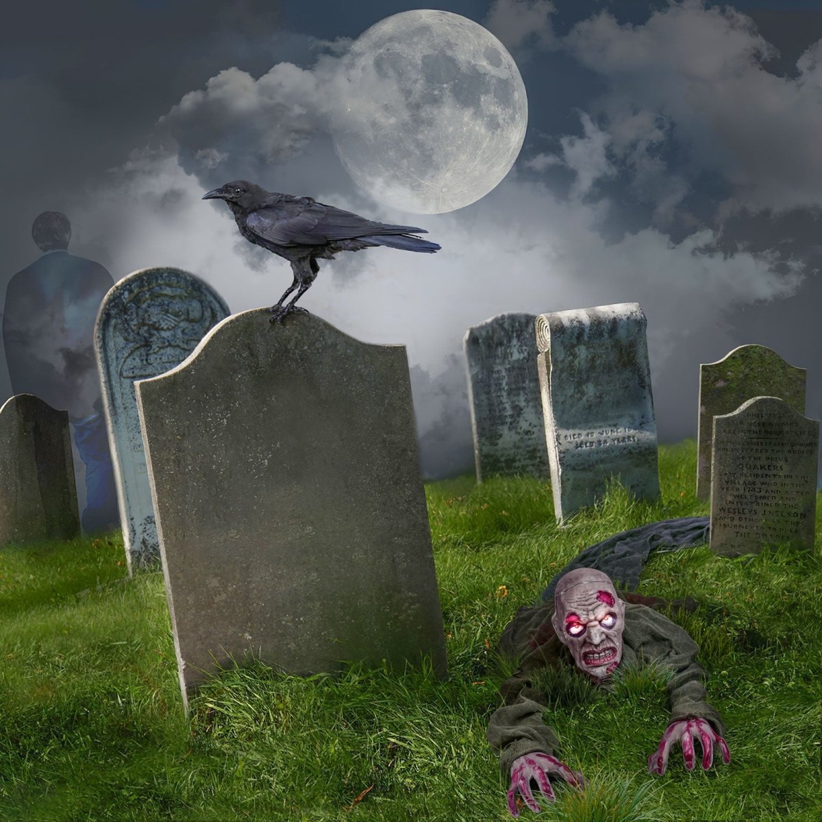 Halloween Crawling Zombie - PopFun