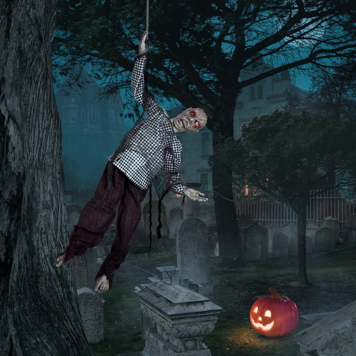 Halloween Decor: Sound & Touch Activated Zombie - PopFun