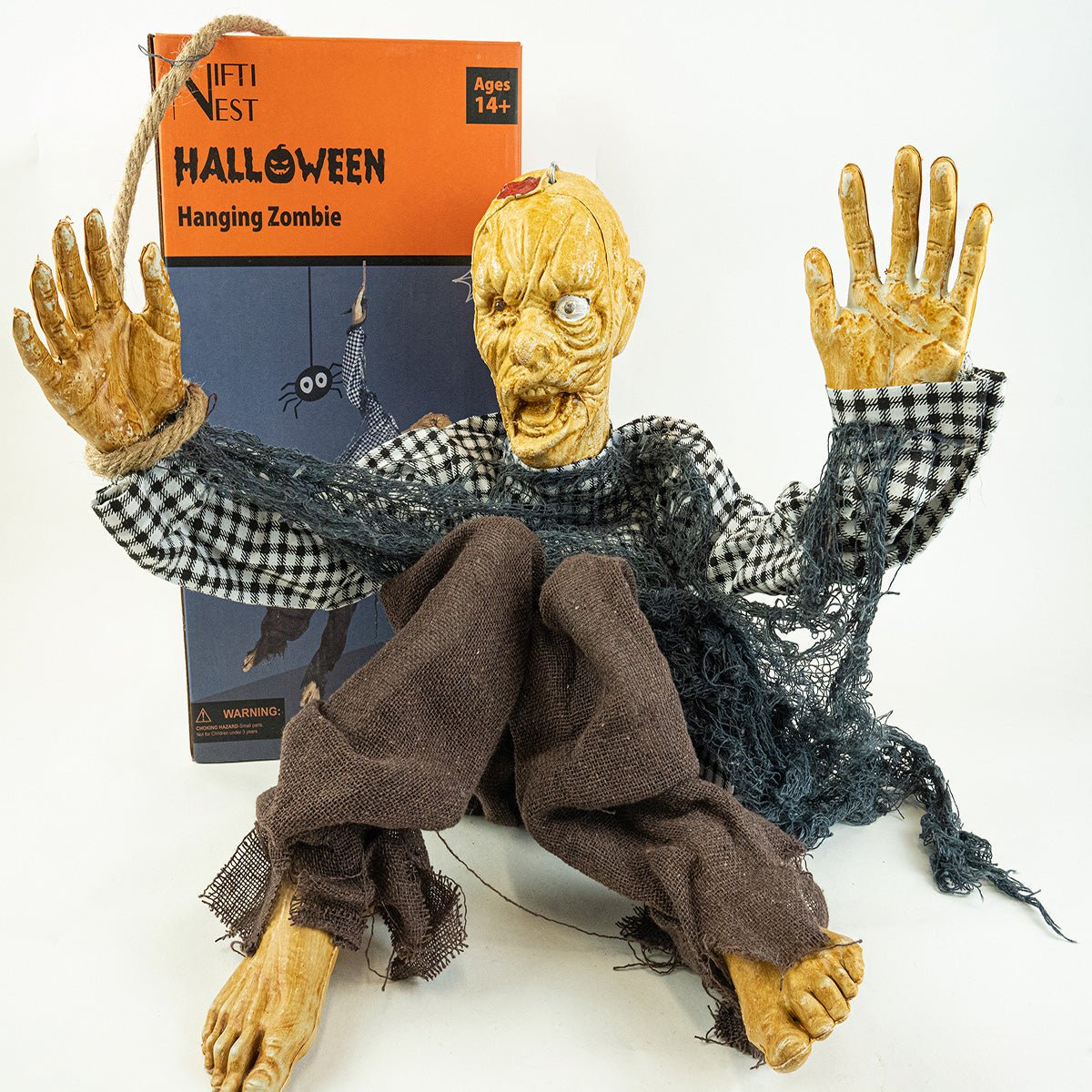 Halloween Decor: Sound & Touch Activated Zombie - PopFun