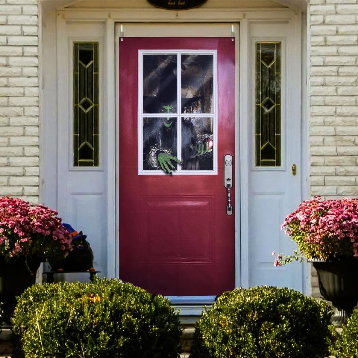 Halloween Decoration Witch Door Cover - Wholesale - PopFun