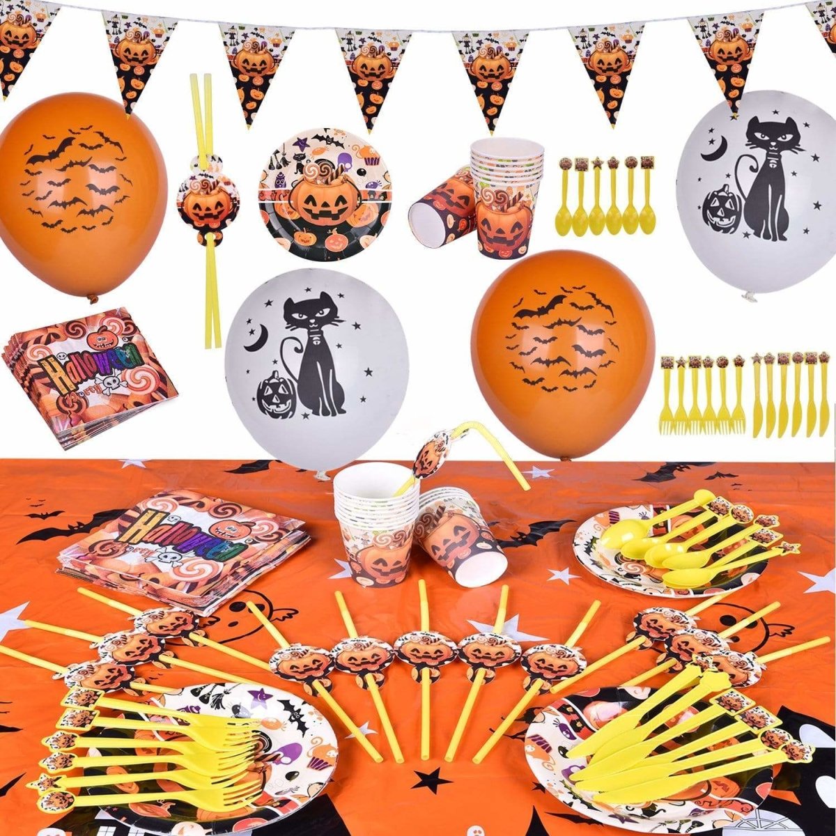 PME Halloween Cupcake Vormpjes Pompoen 50mm 30st PME Halloween Cupcake Vormpjes Pompoen 50mm 30st