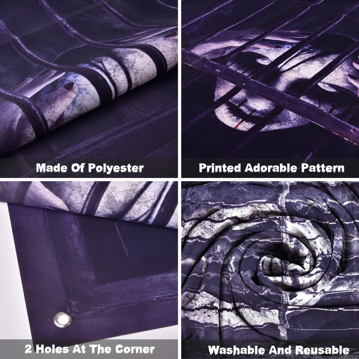 Halloween Female Ghost in Prison Curtain - PopFun