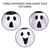 Halloween Ghost Decorations, 3 pcs - PopFun