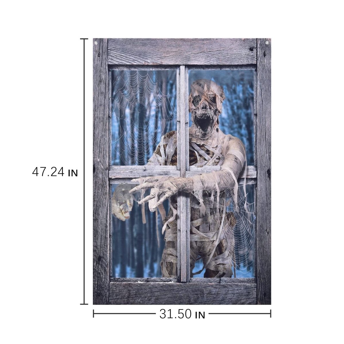 Halloween Indoor Decor Mummy Curtain - Wholesale - PopFun