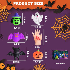 Halloween Party Favors Mochi Squishy Toys 50 pcs - PopFun