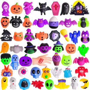 Halloween Party Favors Mochi Squishy Toys 50 pcs - PopFun